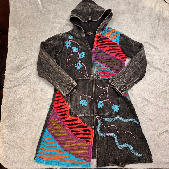 Red Rising Embroidered Rising International | Tops | Rising International Womens Black ...